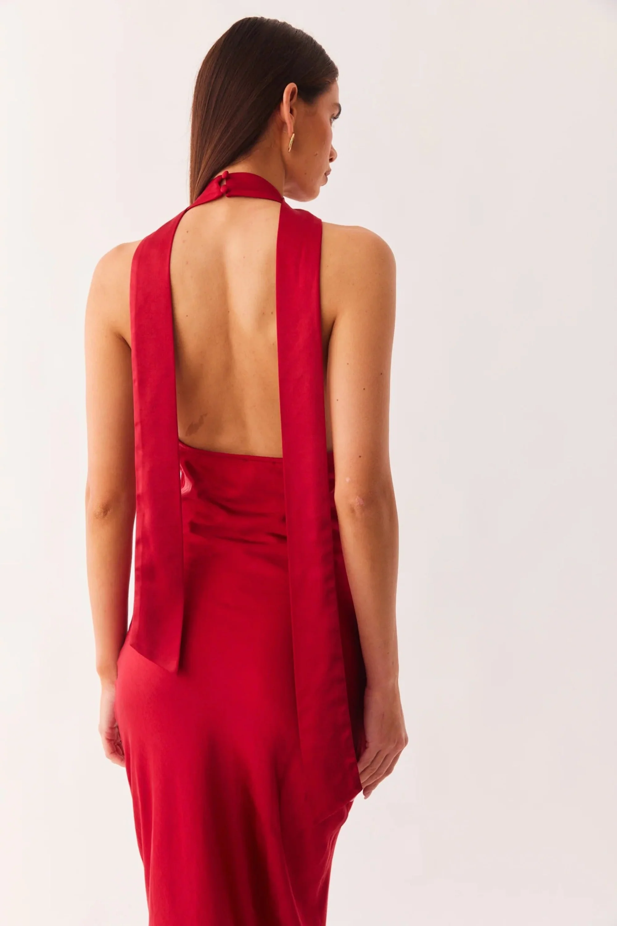 Rosanna Maxi Dress - Red - Image 4
