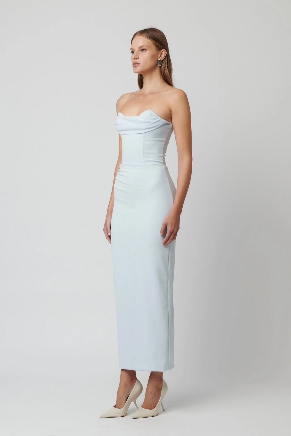 Rozela Dress - Ice Blue - Image 3