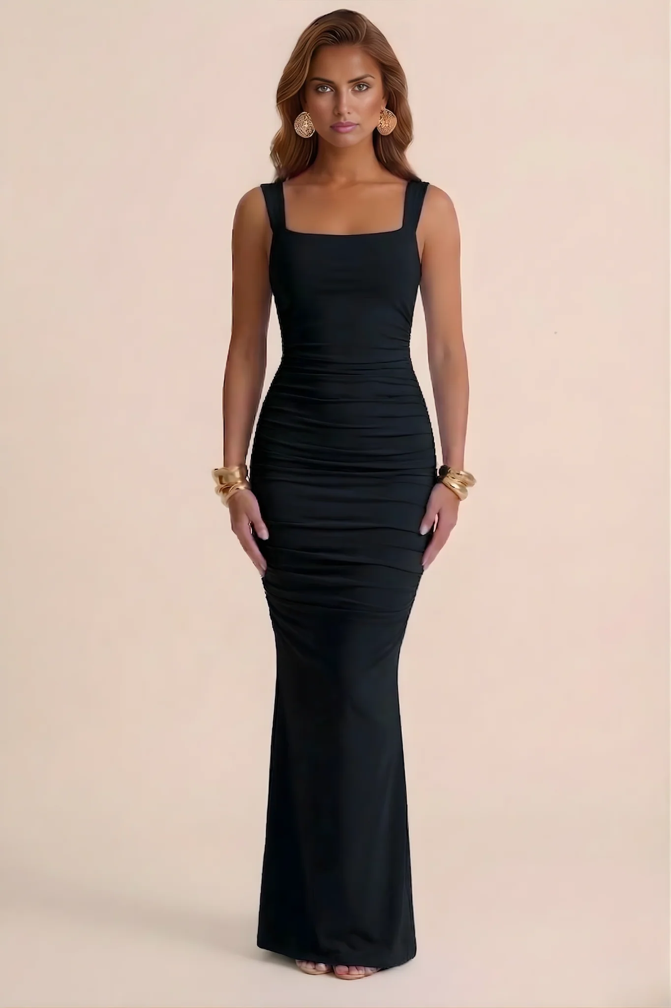 Sabia Dress - Black (PREORDER) - Image 2