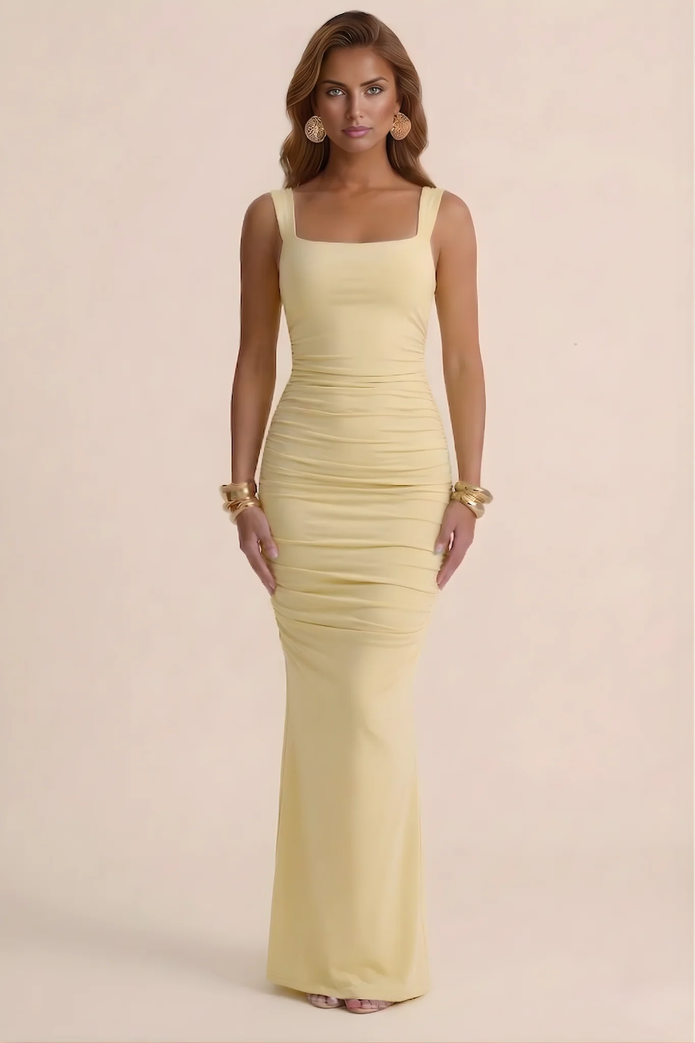 Sabia Dress - Lemon (PREORDER) - Image 2