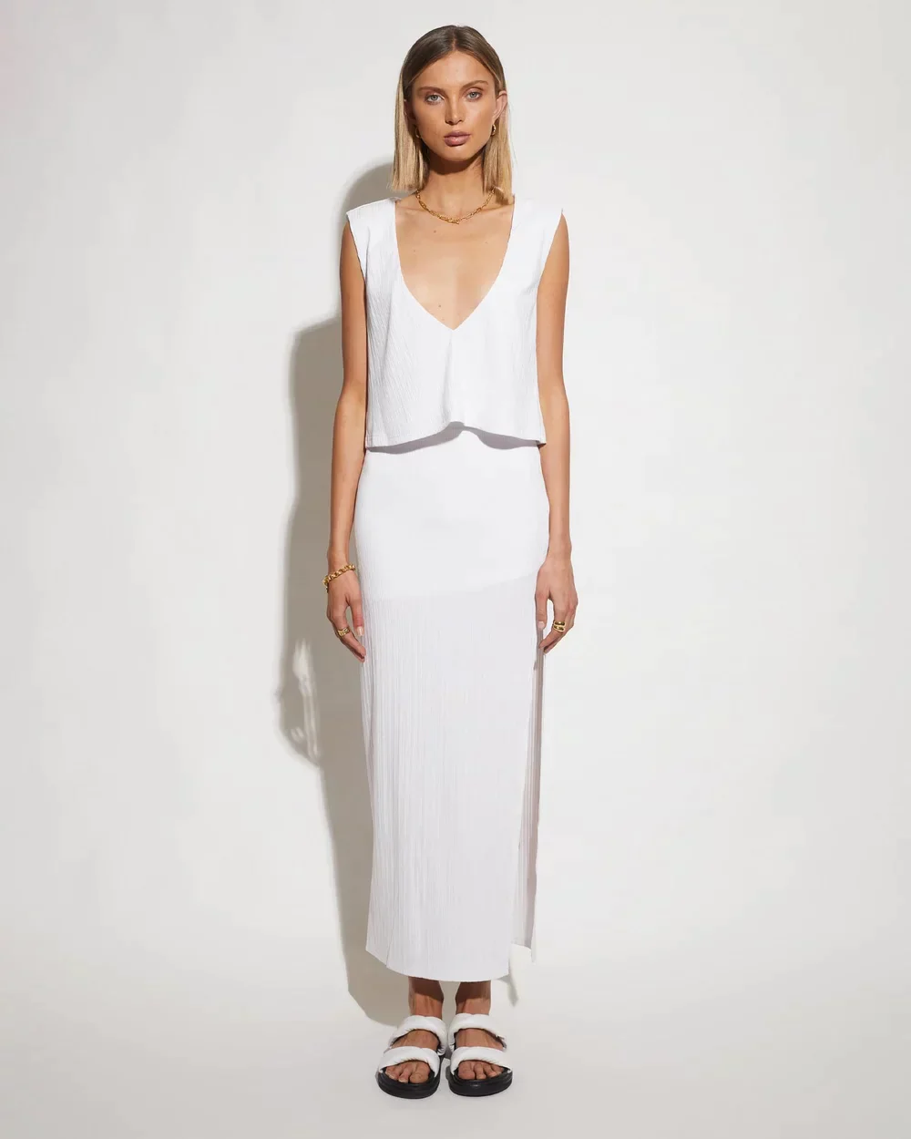 Sage Skirt - White - Image 2