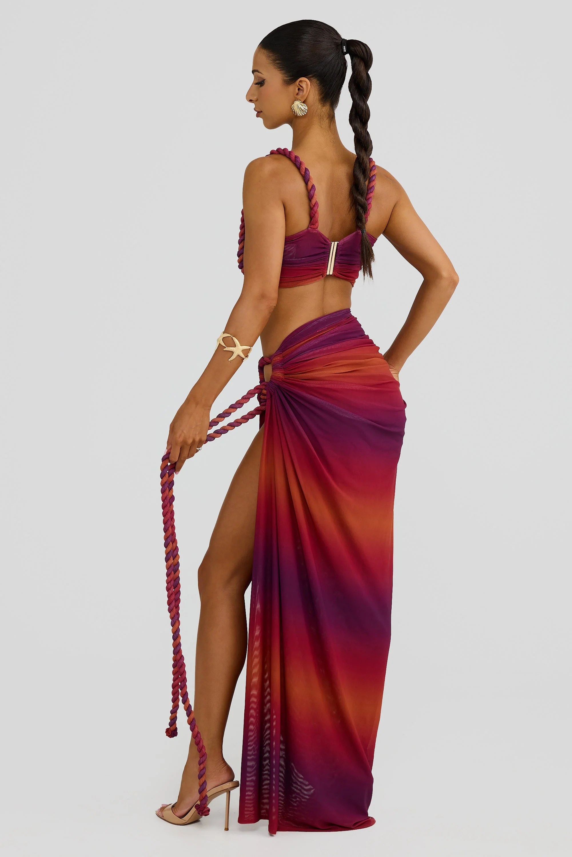 Saira Skirt - Sunset Ombre - Image 2