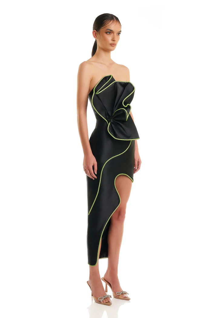 Salina Dress - Black - Image 4