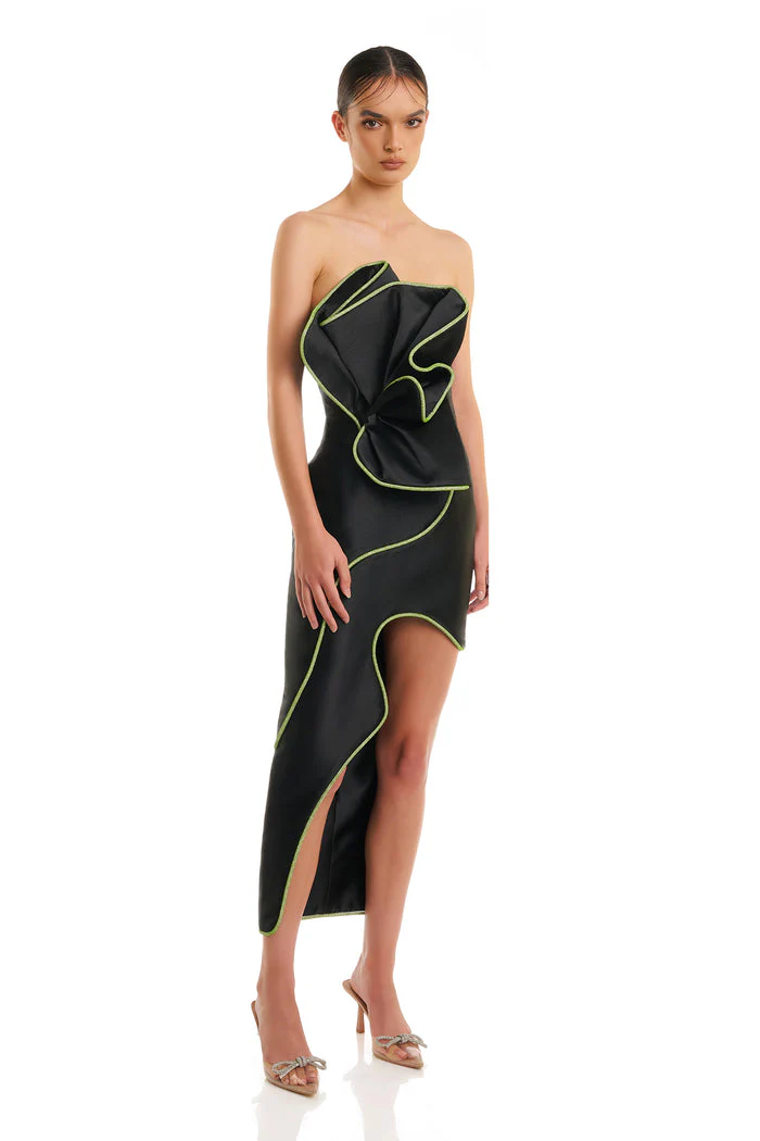 Salina Dress - Black - Image 5