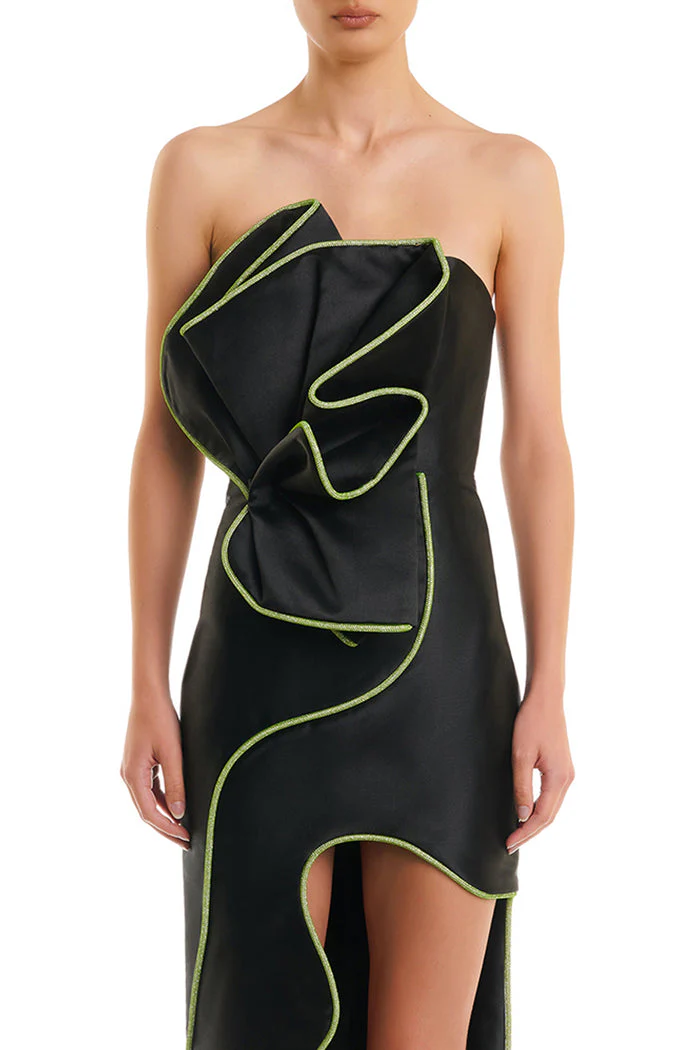 Salina Dress - Black - Image 6