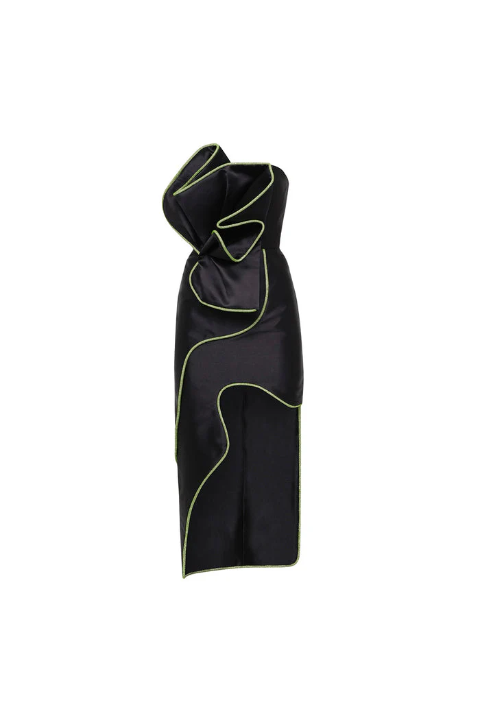 Salina Dress - Black - Image 8