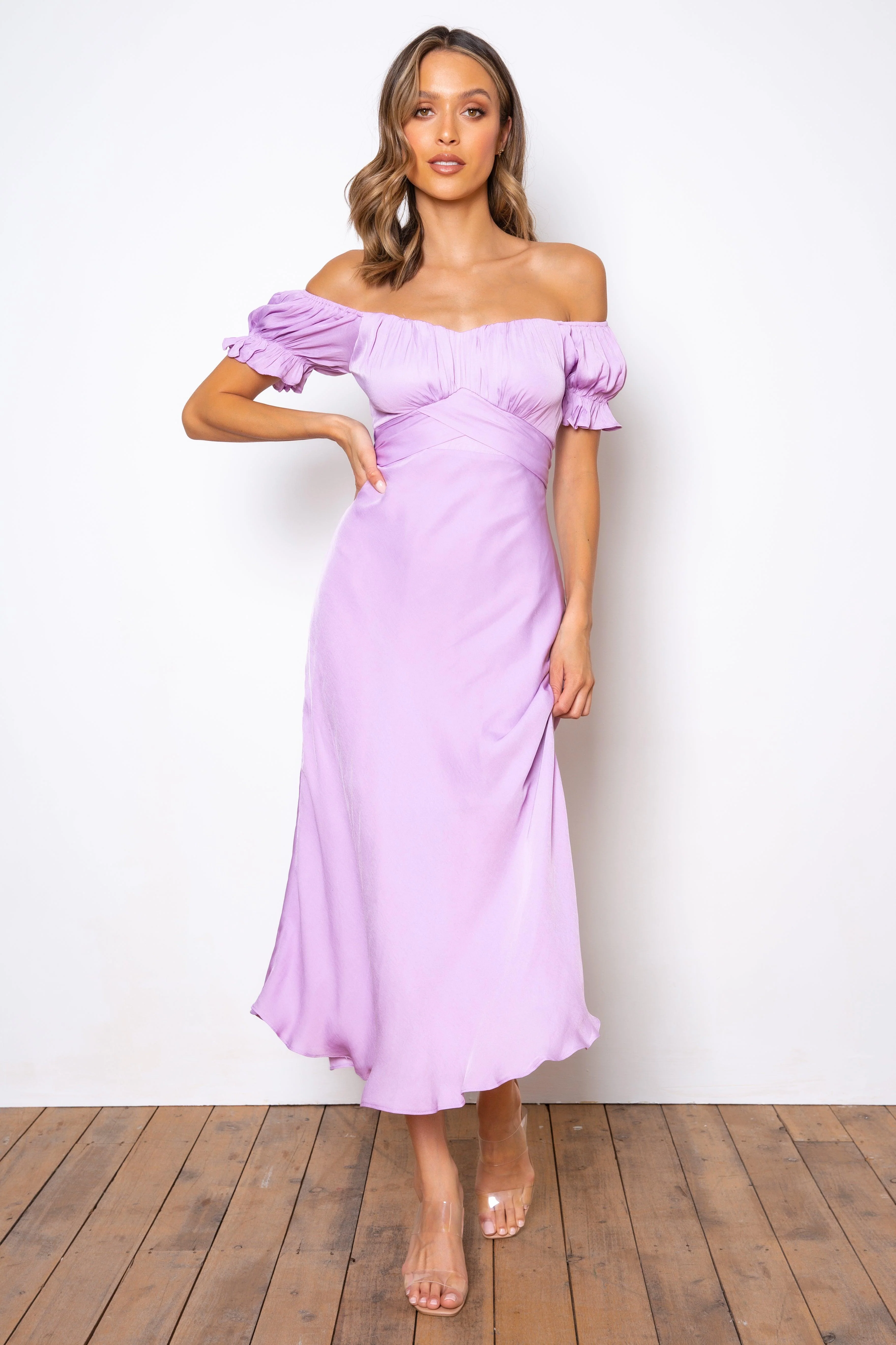 Samantha Dress - Lilac - Image 3