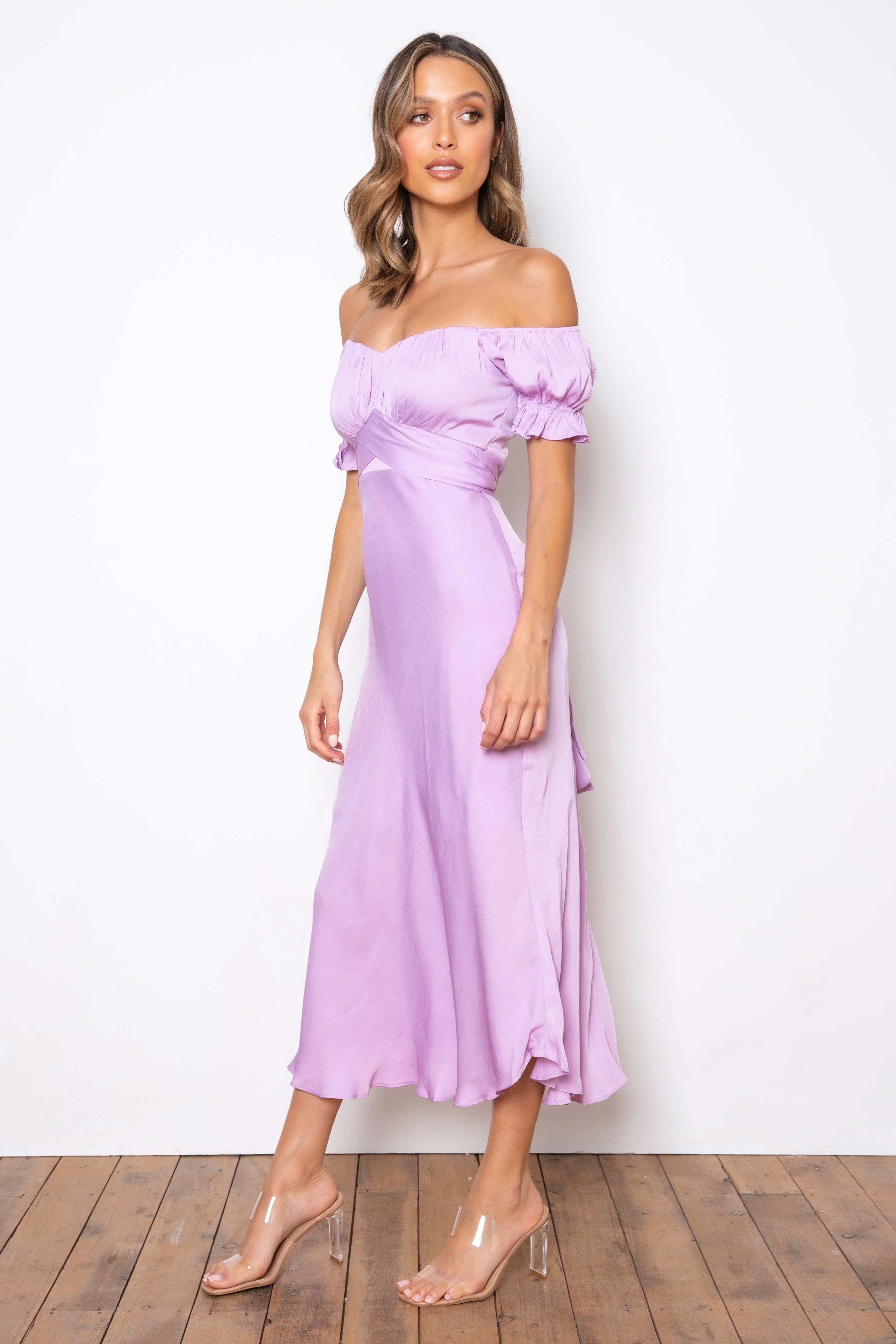 Samantha Dress - Lilac - Image 4