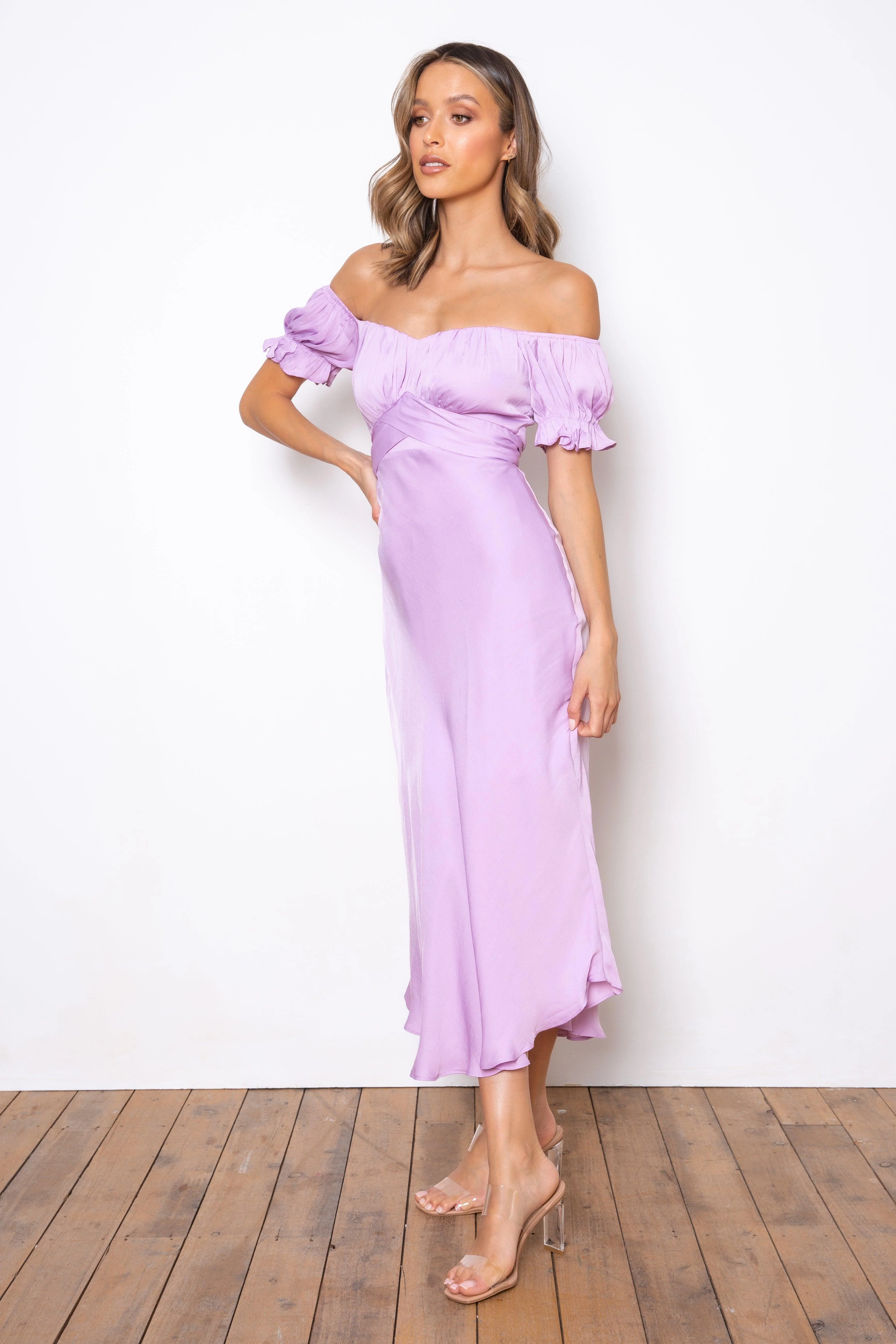Samantha Dress - Lilac - Image 5
