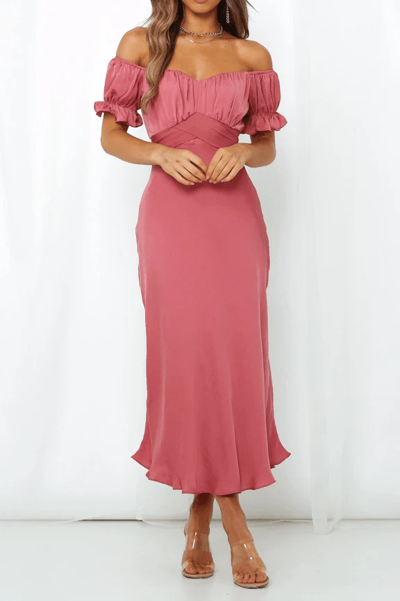 Samantha Dress - Rose
