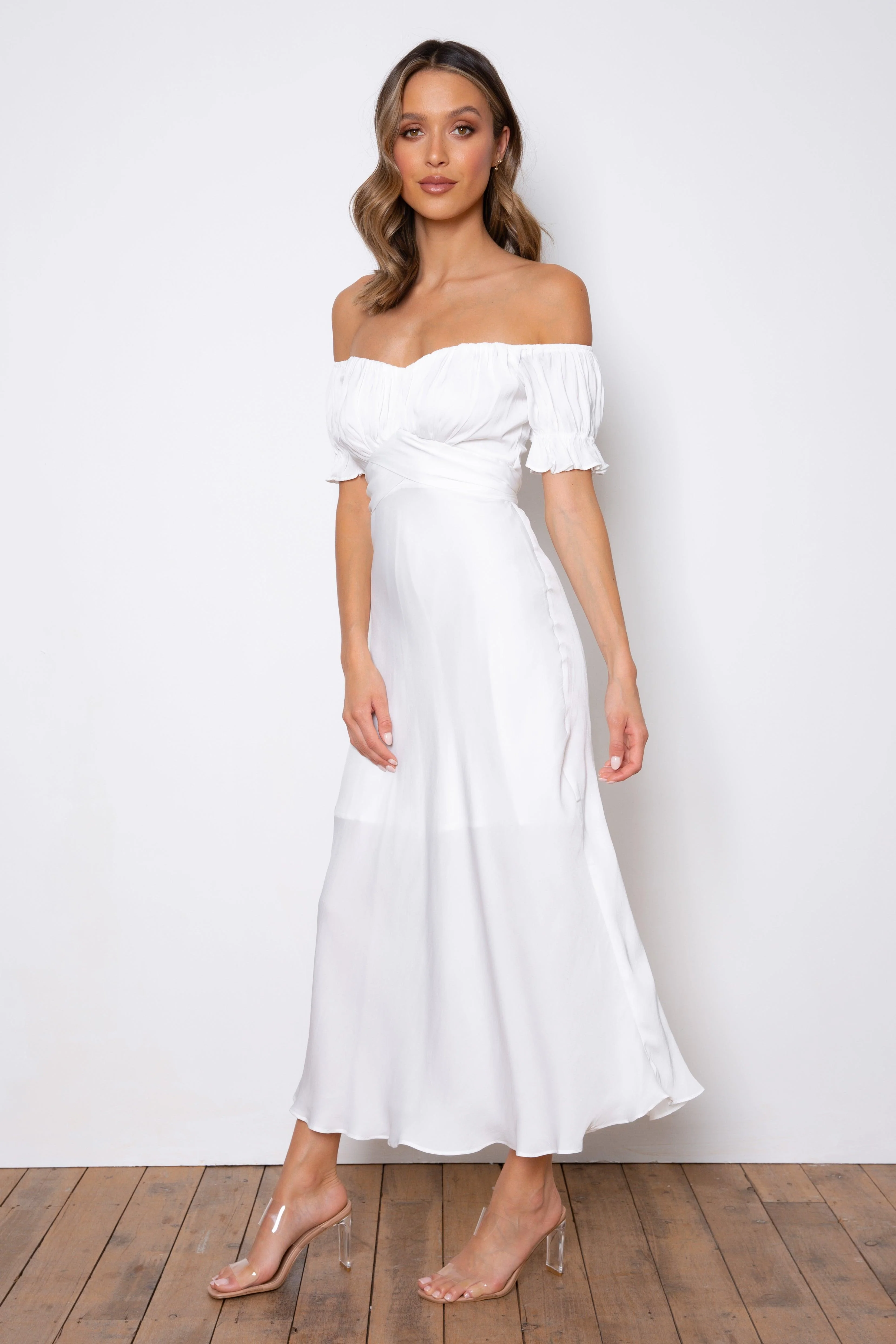 Samantha Dress - White - Image 4