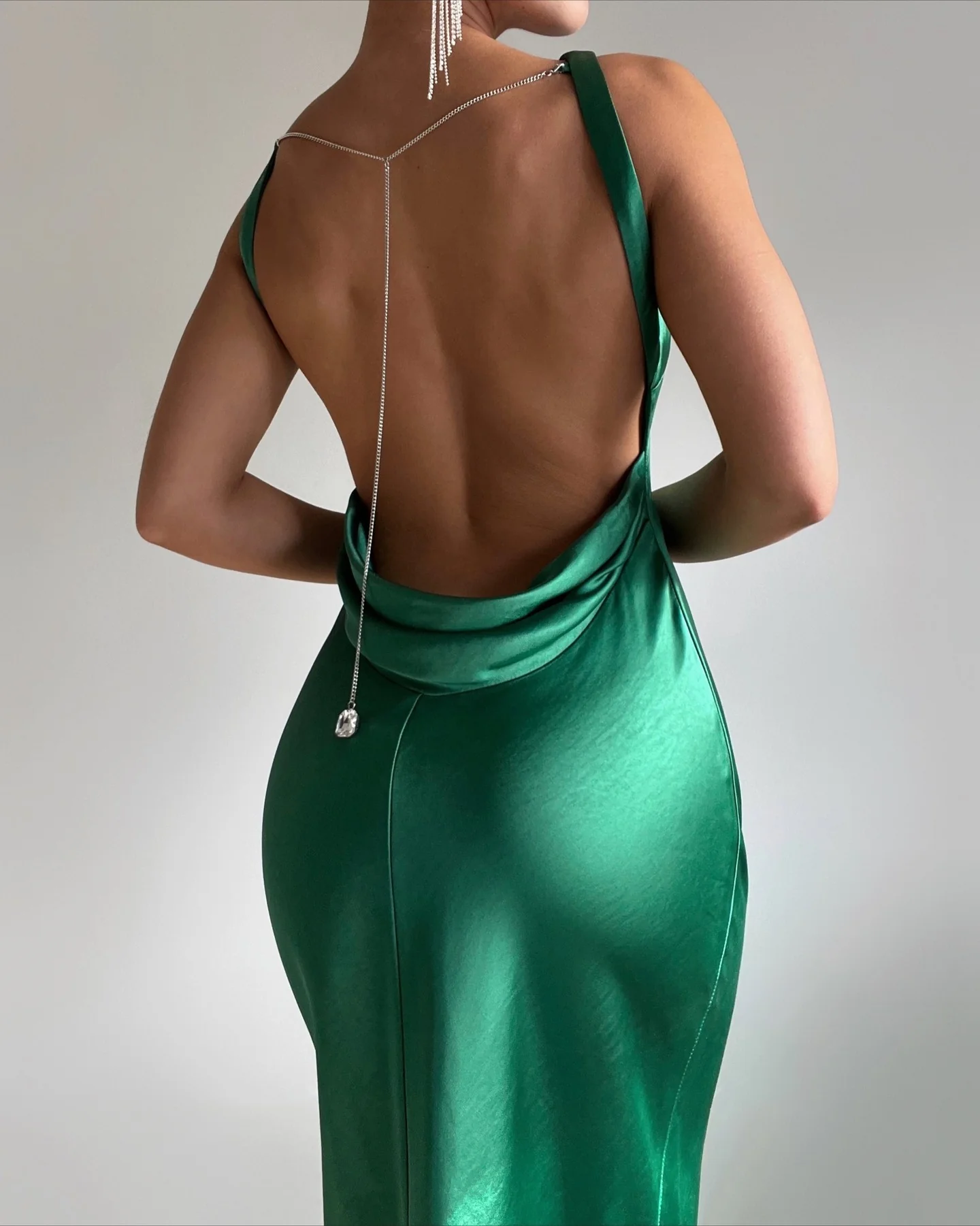 Samara Dress - Emerald - Image 3