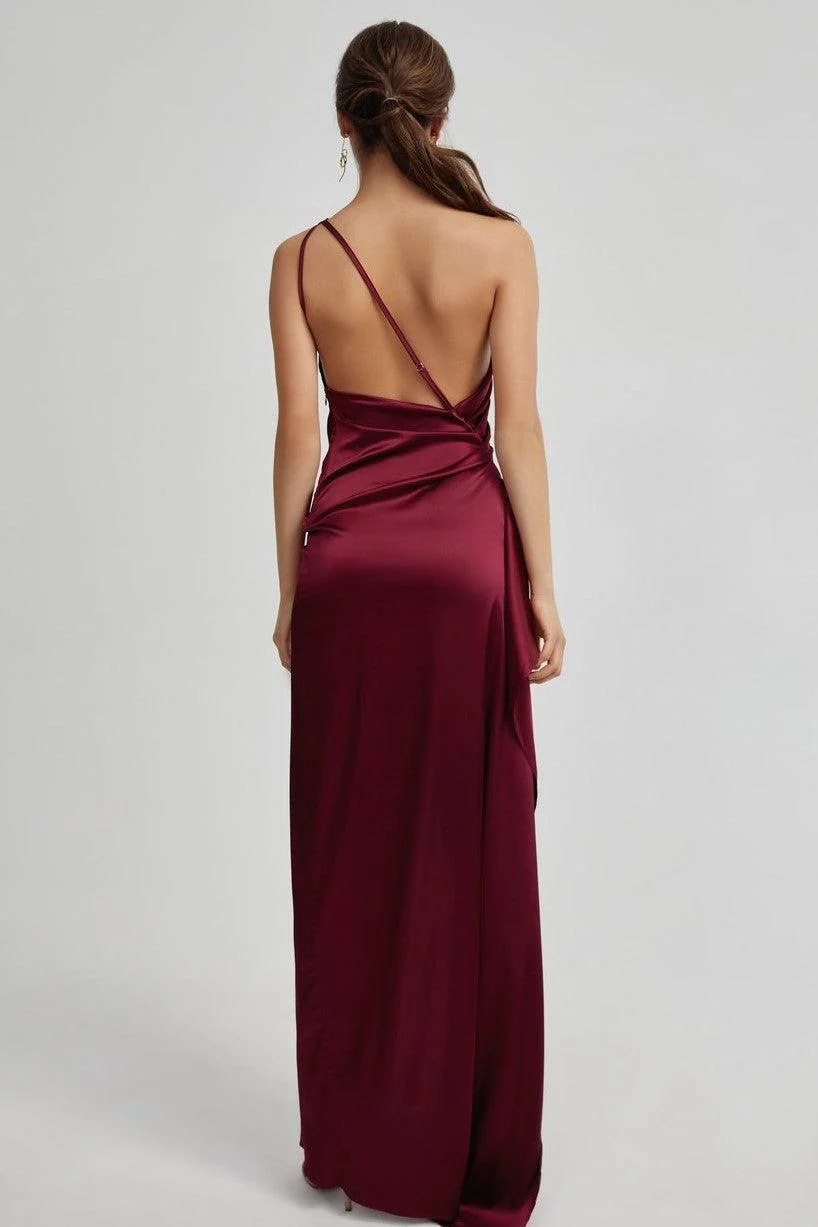 Samira Dress - Burgundy - Image 3