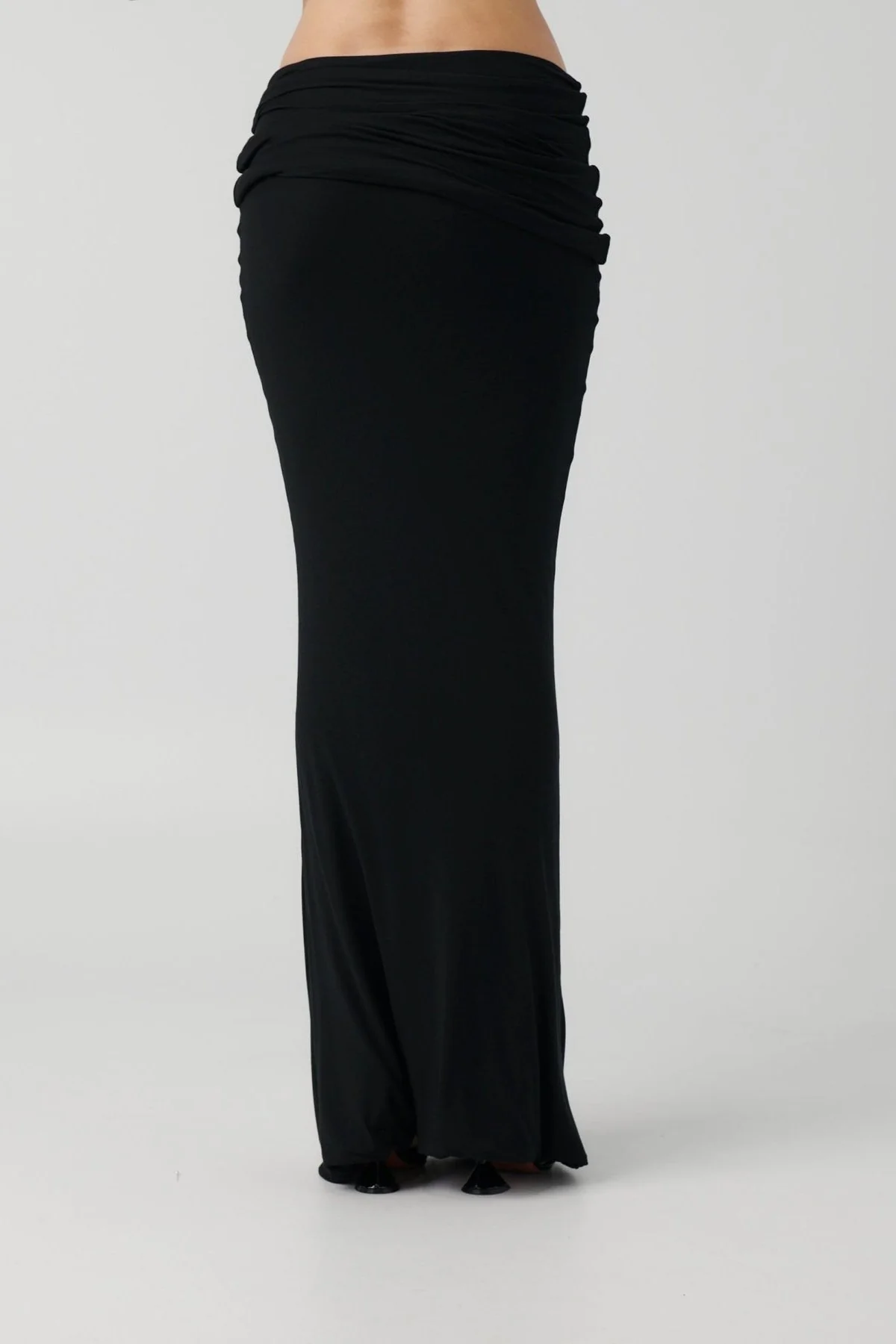 Samira Maxi Skirt - Black - Image 3