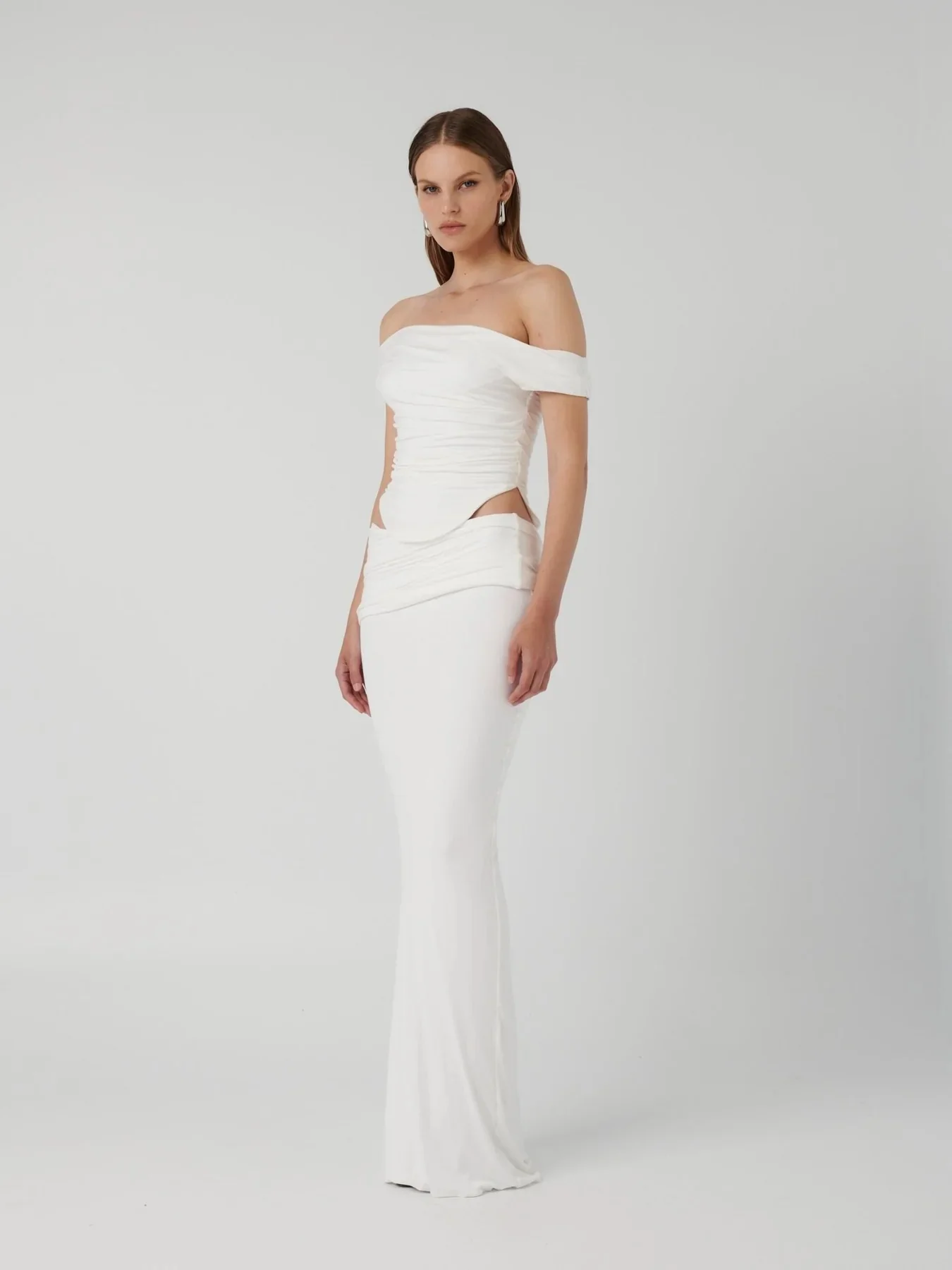 Samira Maxi Skirt - Vanilla - Image 4