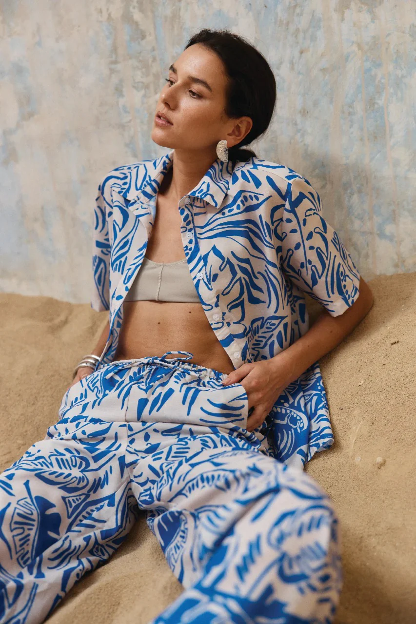 Santina Shirt - Print - Image 3