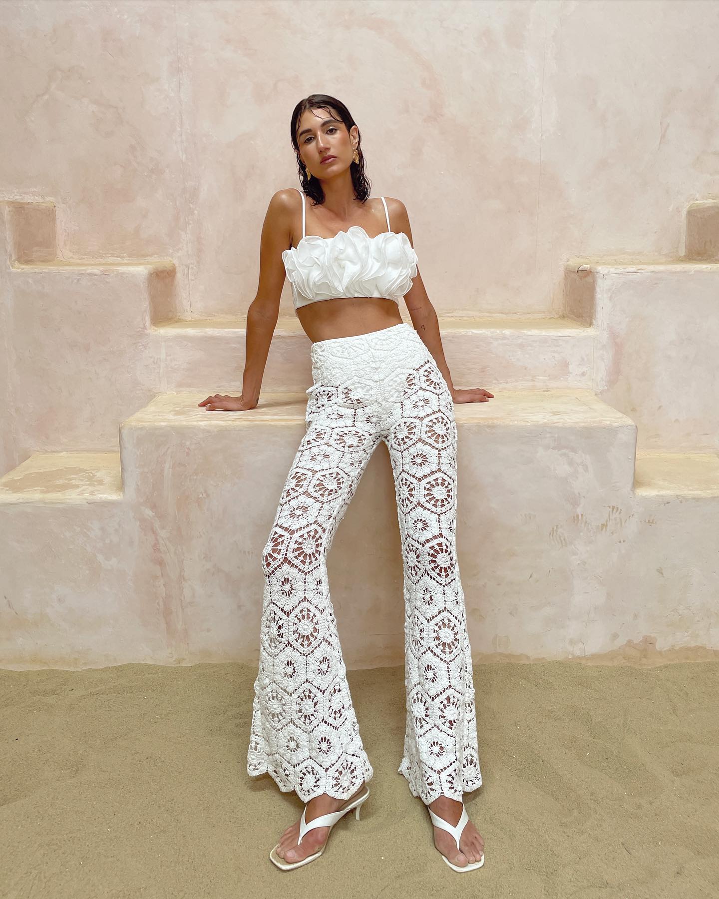 Sardinia Pants - White - Image 7