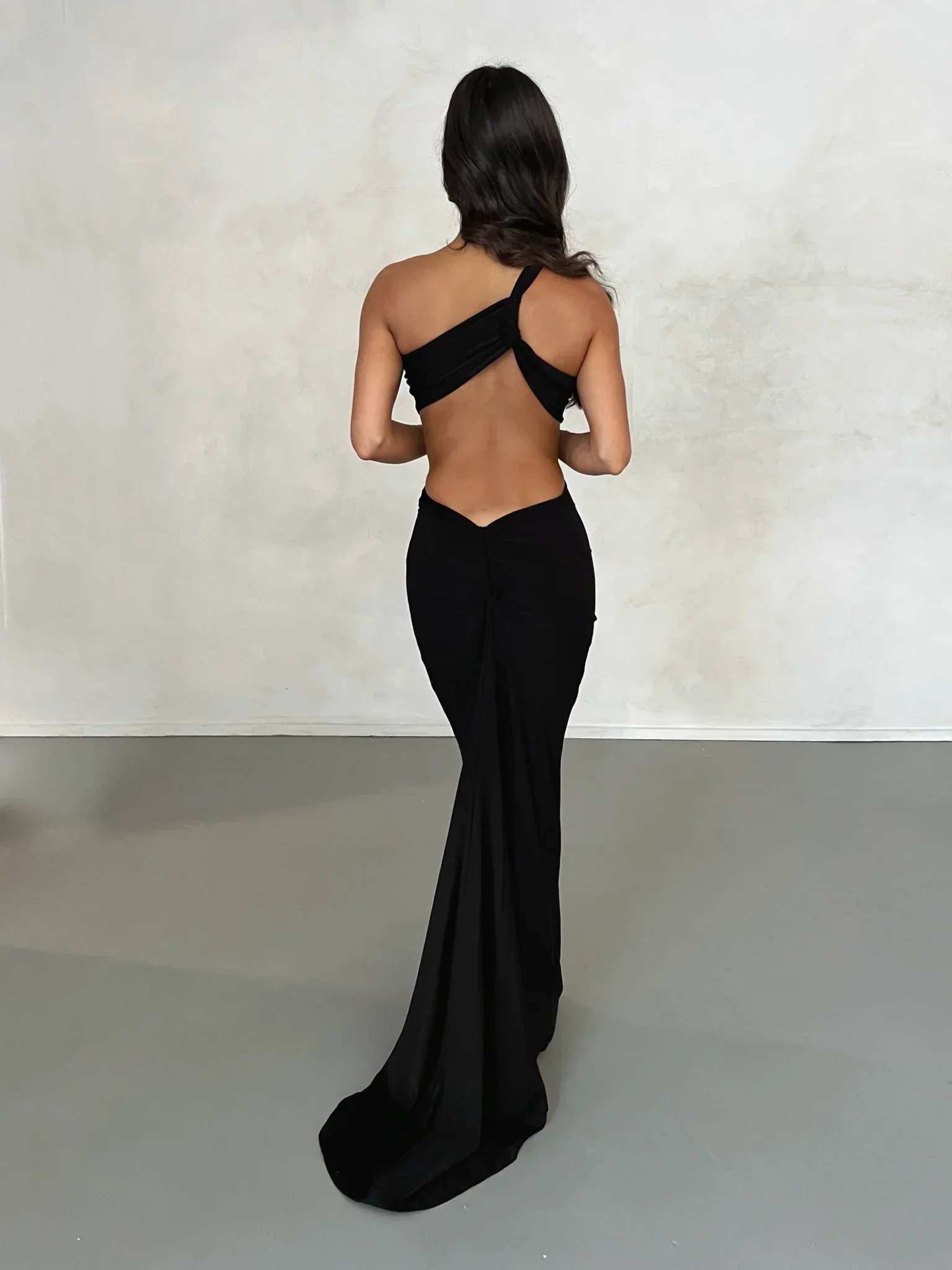 Sari Gown - Black - Image 2