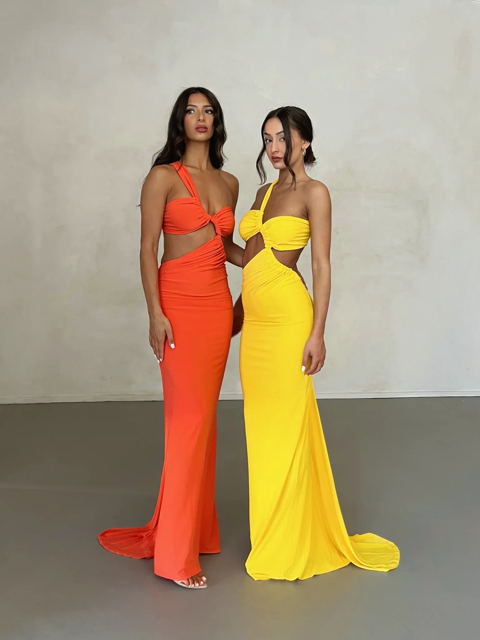 Sari Gown - Yellow - Image 11