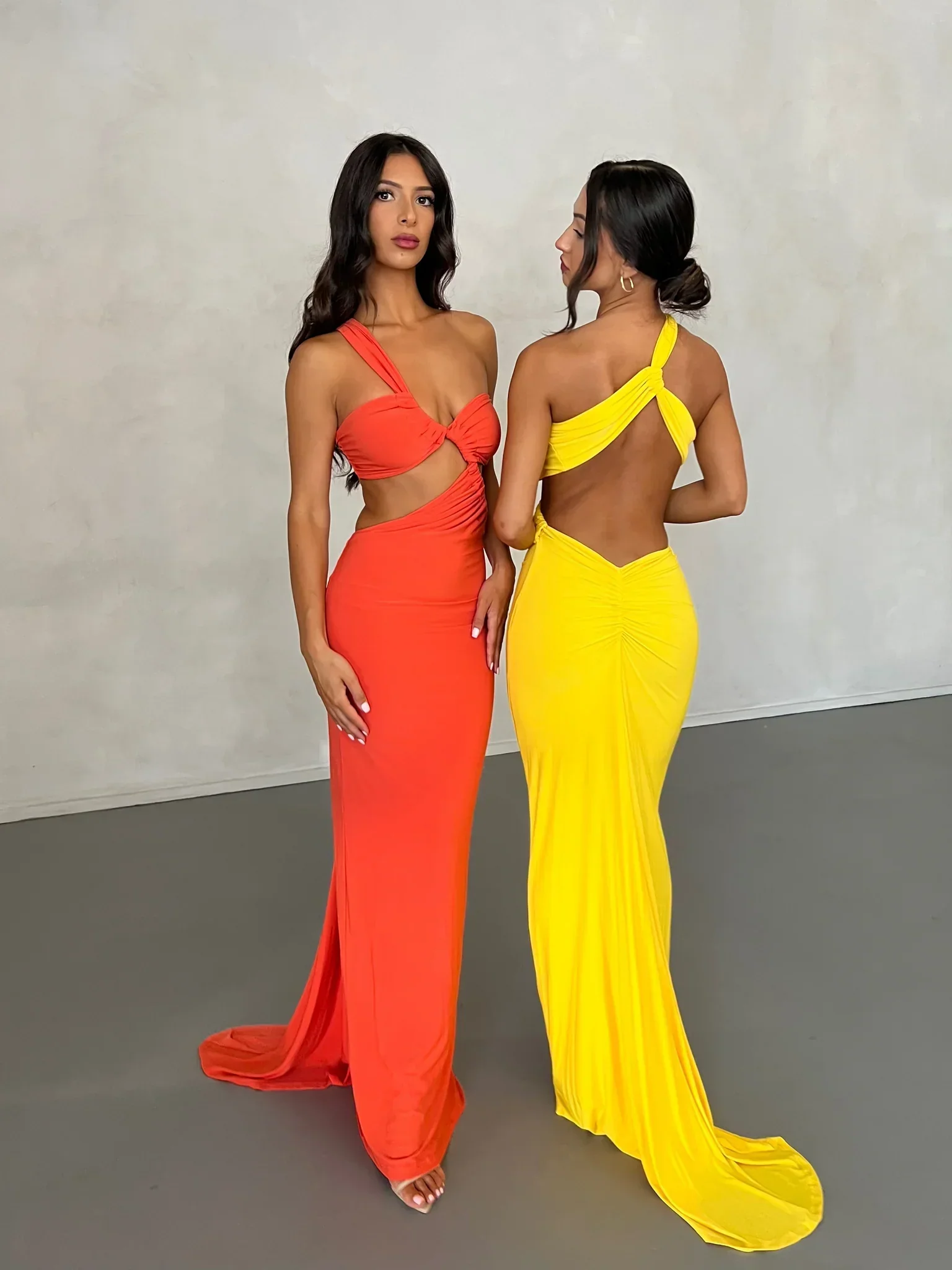 Sari Gown - Yellow - Image 4