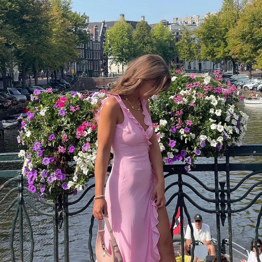 Savannah Maxi Dress - Musk - Image 2