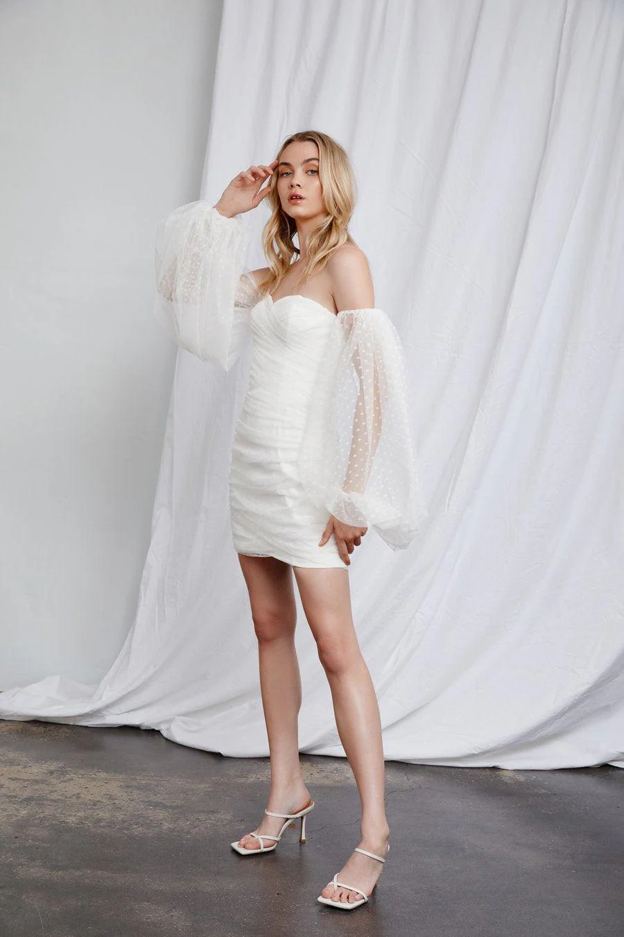 Saya Dress - White - Image 4