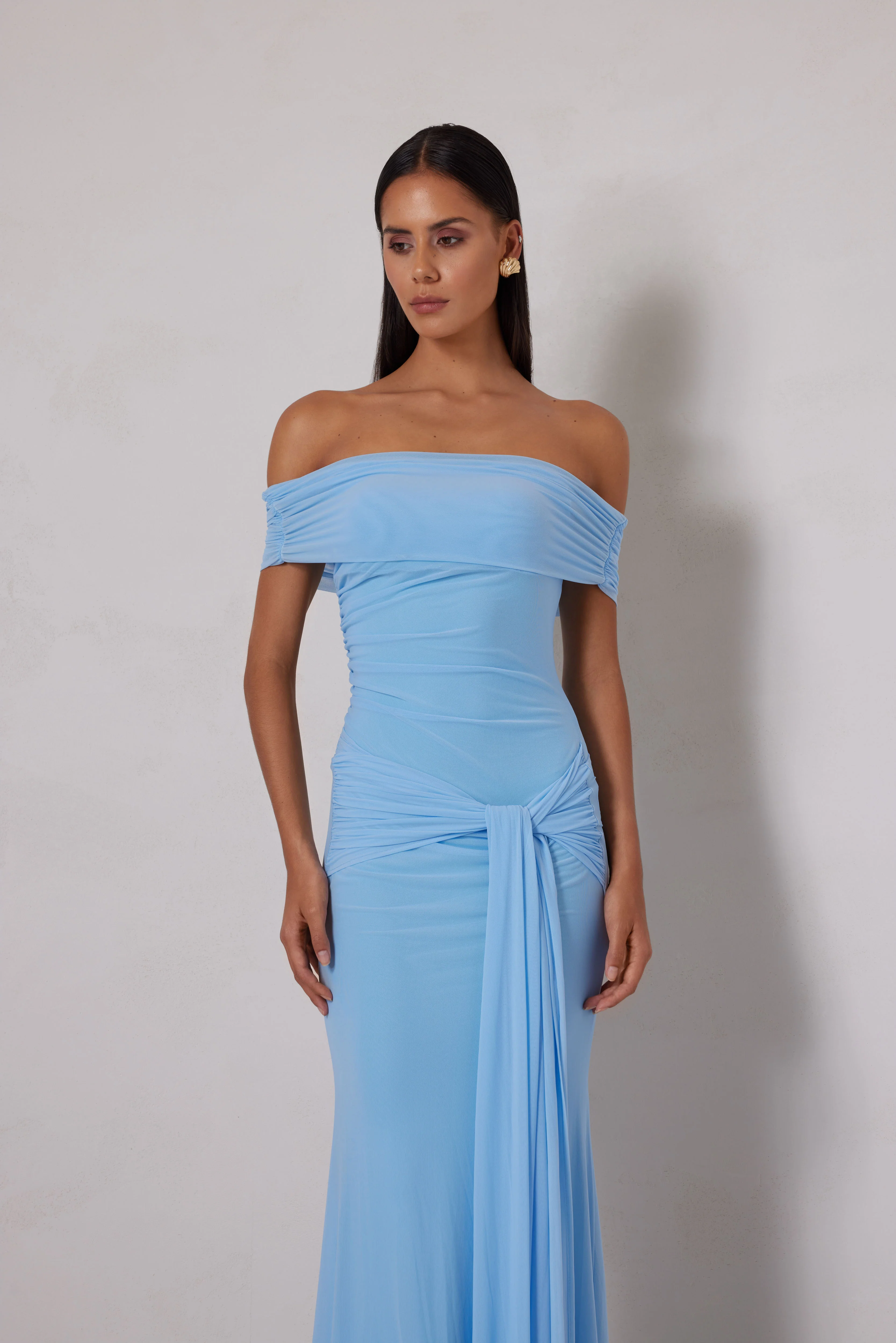 Saylor Dress - Sky Blue - Image 3