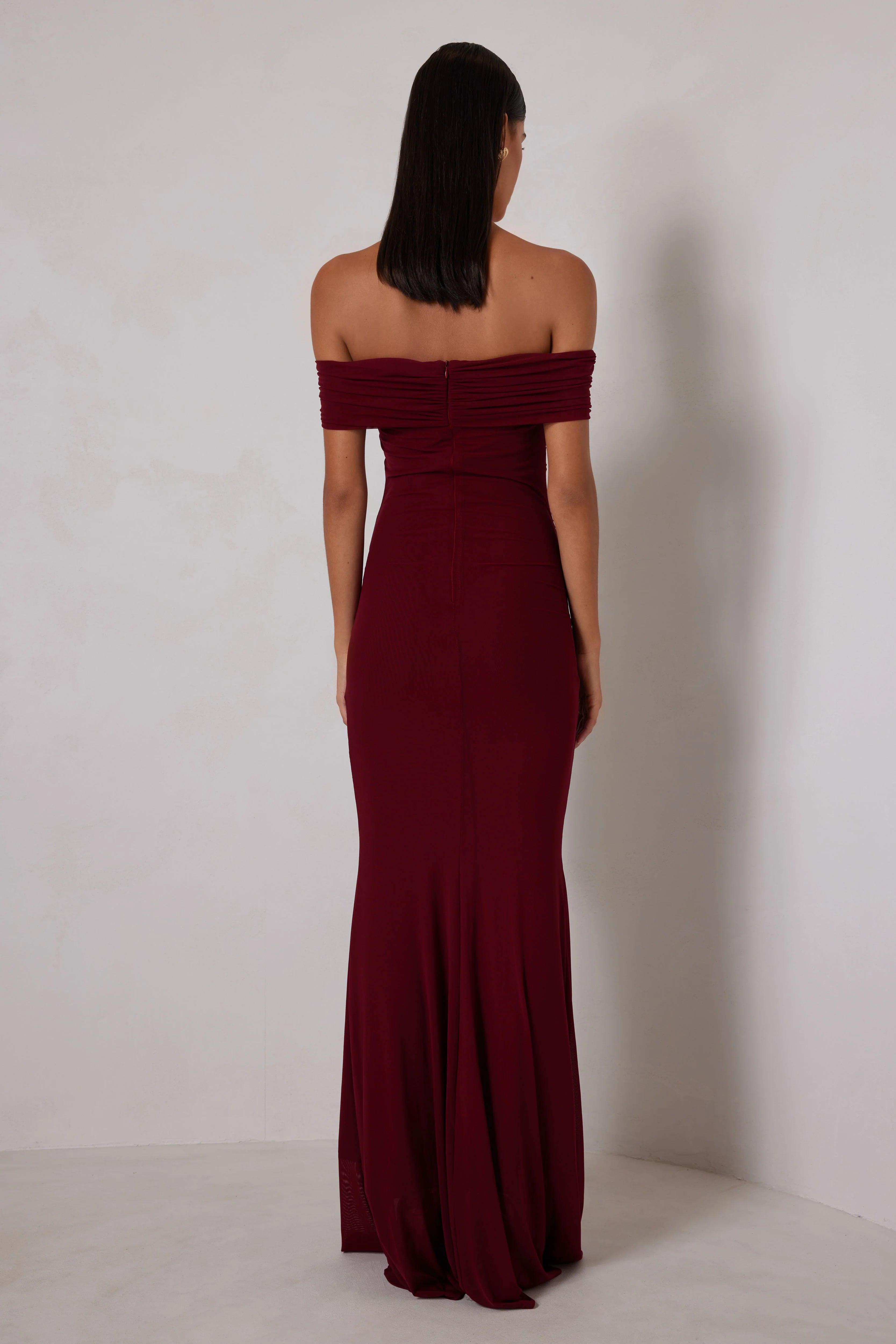 Saylor Dress - Wine - Image 2