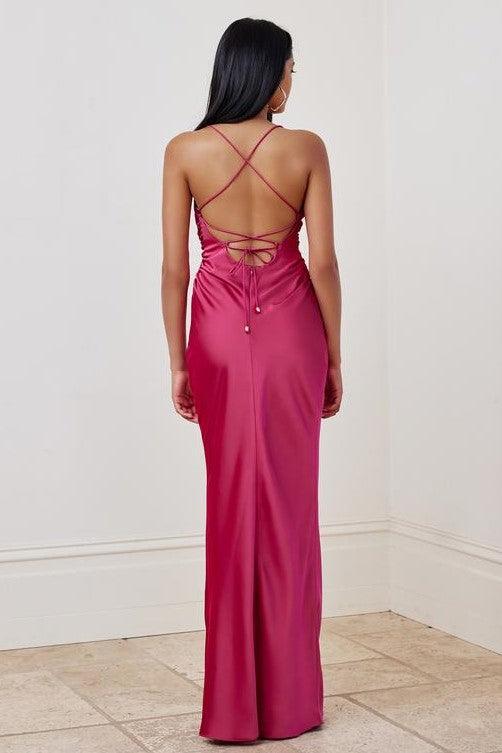 Scarlet Dress - Fuchsia - Image 2