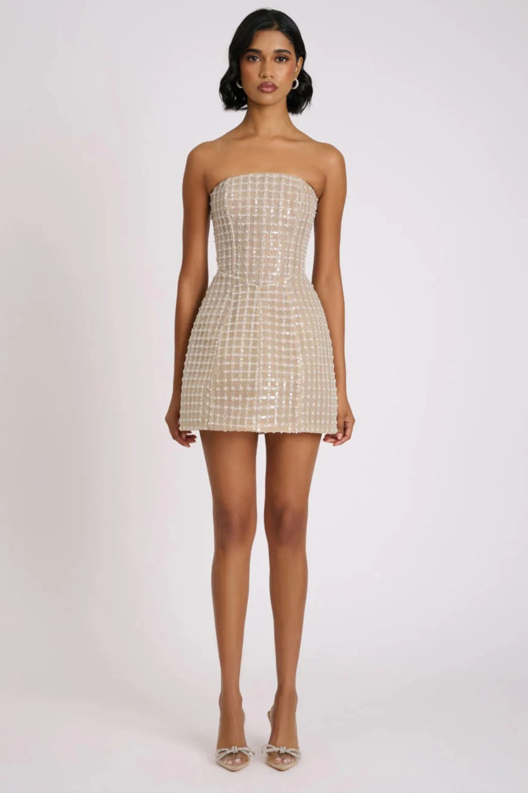 Serafina Dress - Beige