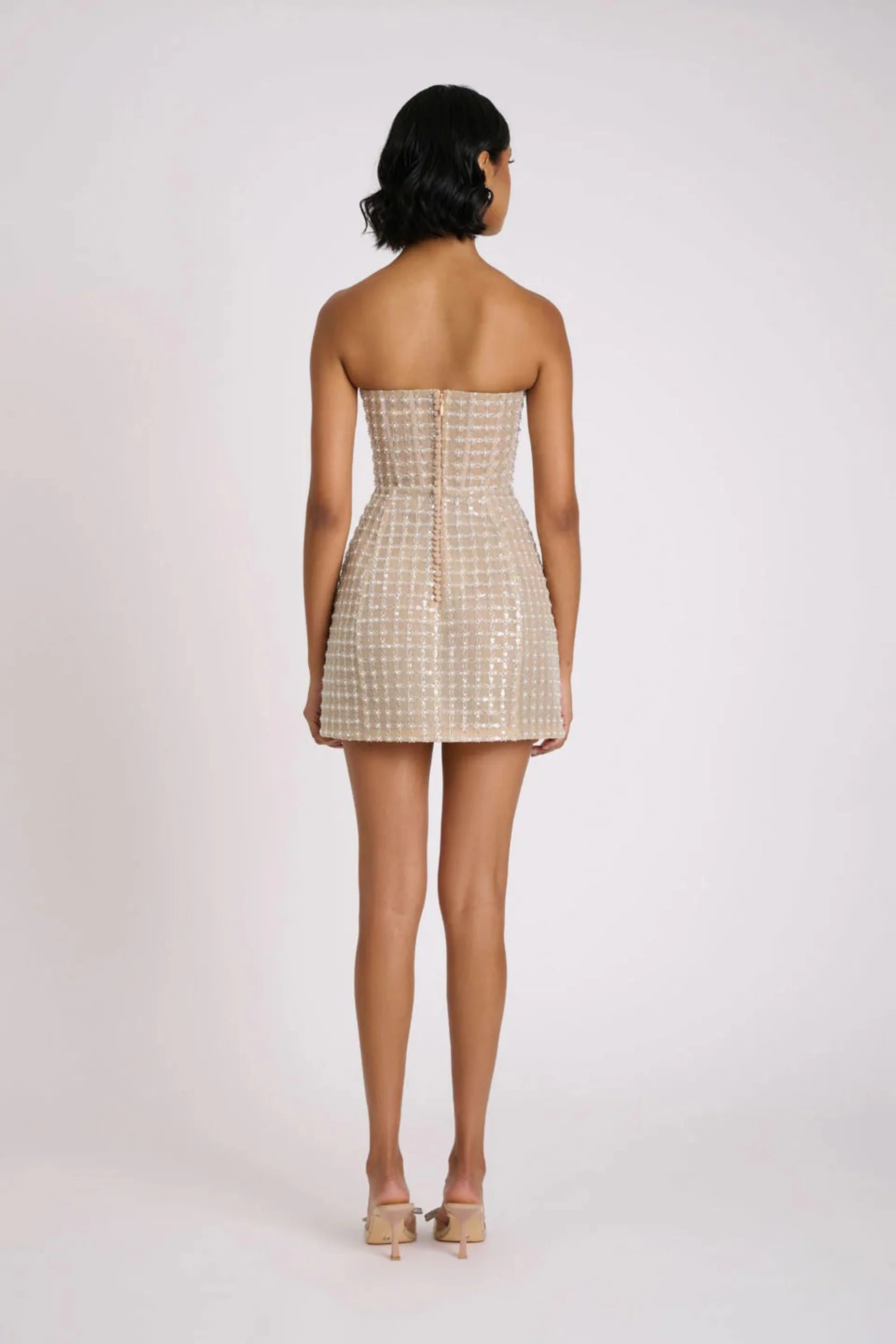 Serafina Dress - Beige - Image 2