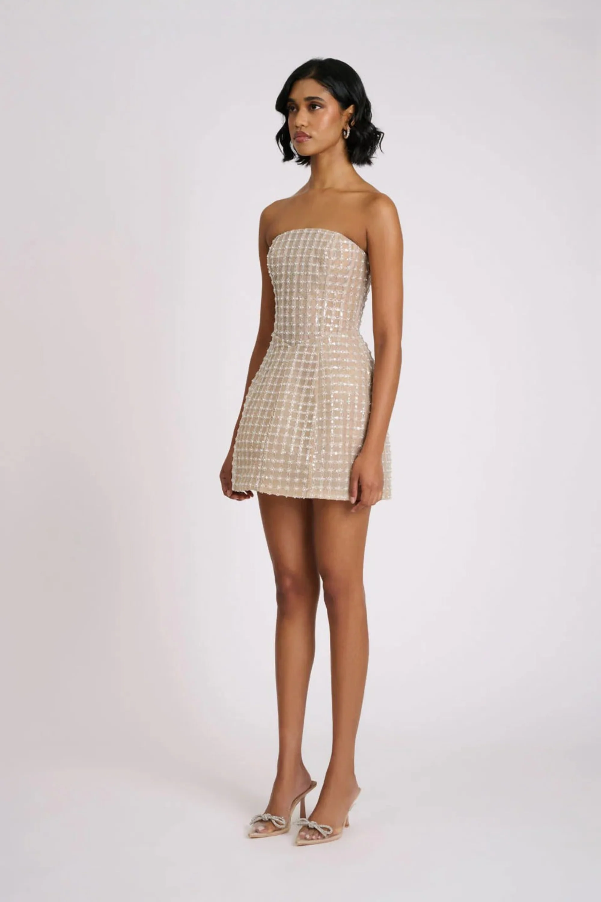 Serafina Dress - Beige - Image 5