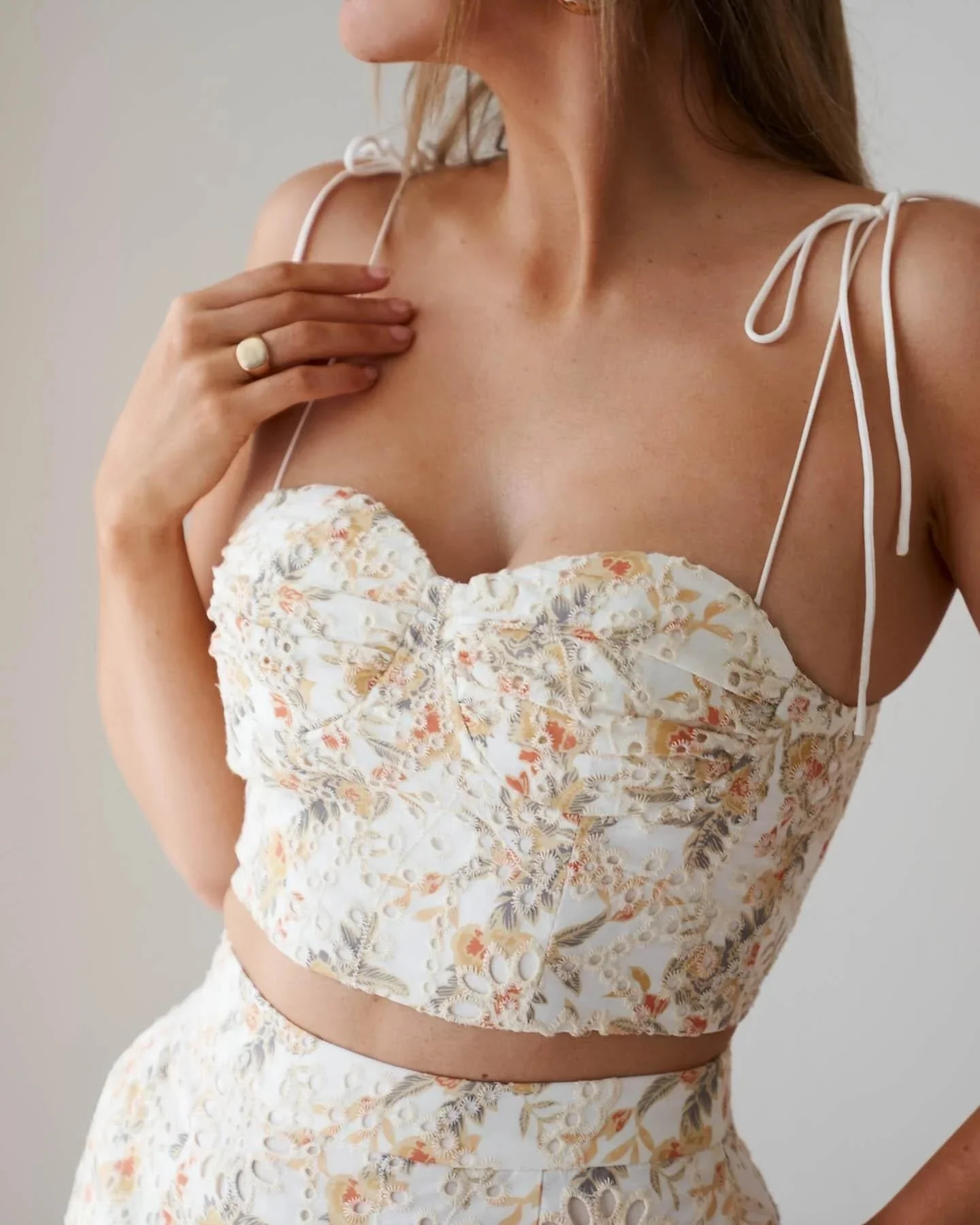 Seren Set - Yellow Floral - Image 5