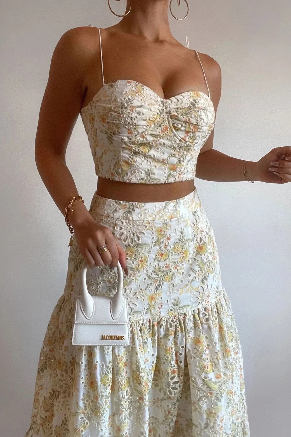 Seren Set - Yellow Floral - Image 7