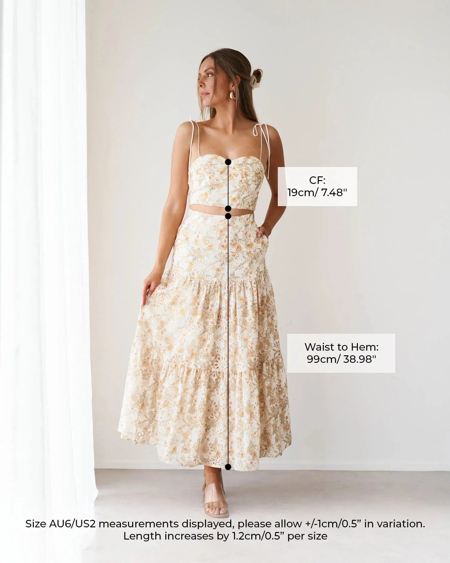 Seren Set - Yellow Floral - Image 8