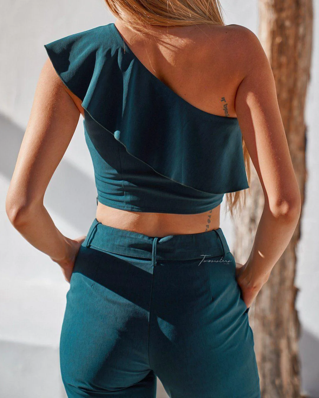 Shannon Top - Green - Image 4