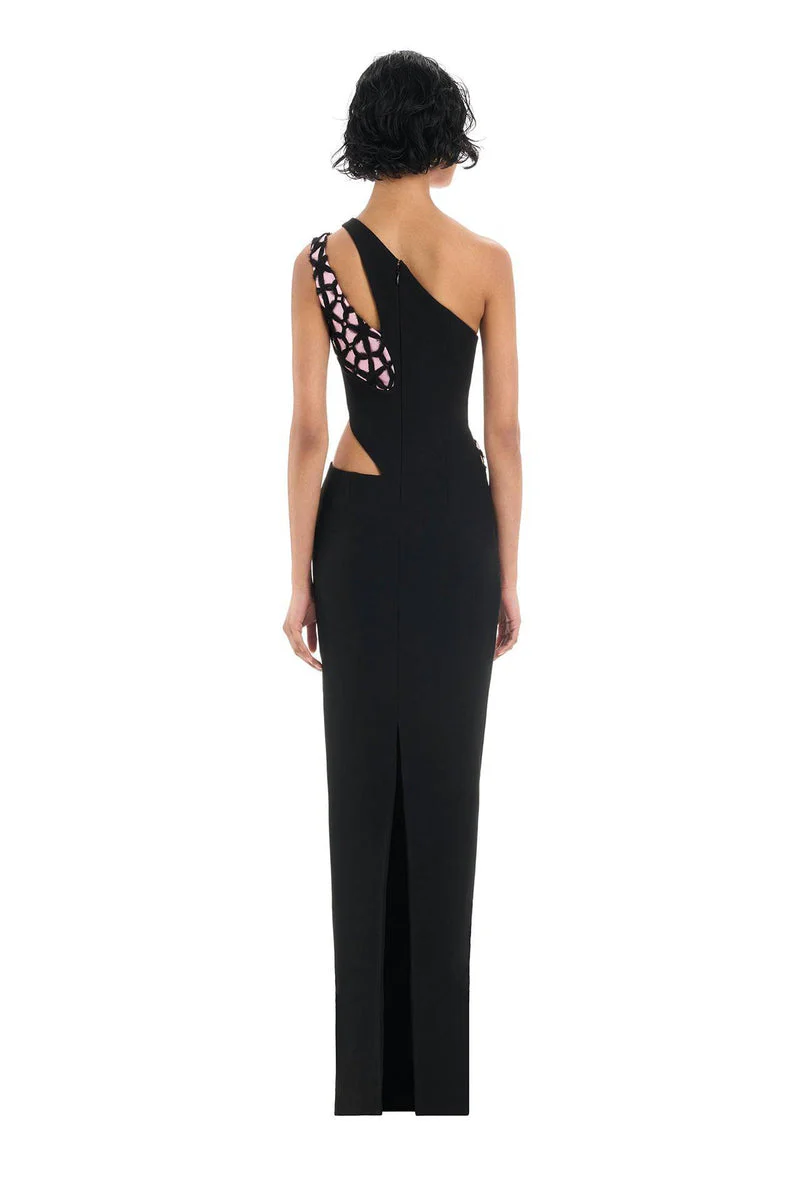 Shay Gown - Black/Pink - Image 6