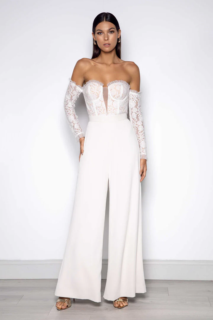 Shelly Pant - Ivory - Image 3