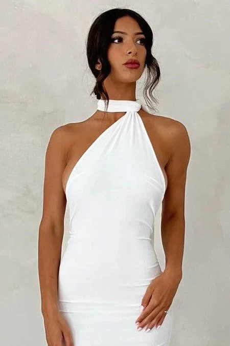 Siani Mini Dress - White - Image 2