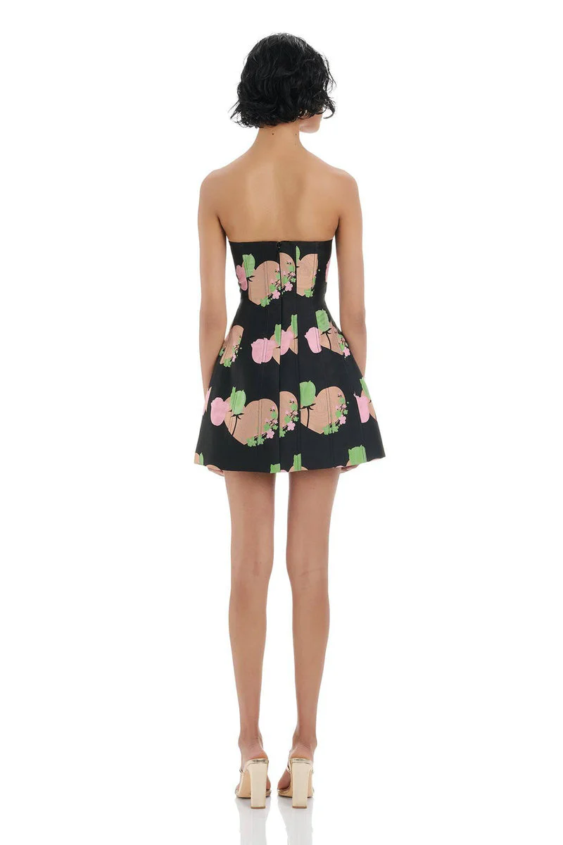 Sidney Dress - Black Print - Image 2