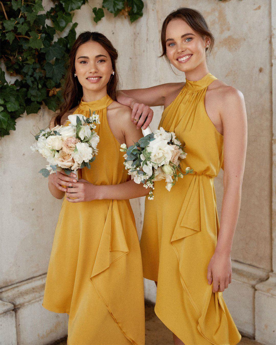 Sierra Dress - Mustard - Image 2