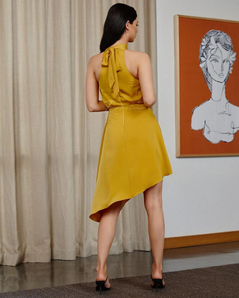 Sierra Dress - Mustard - Image 3