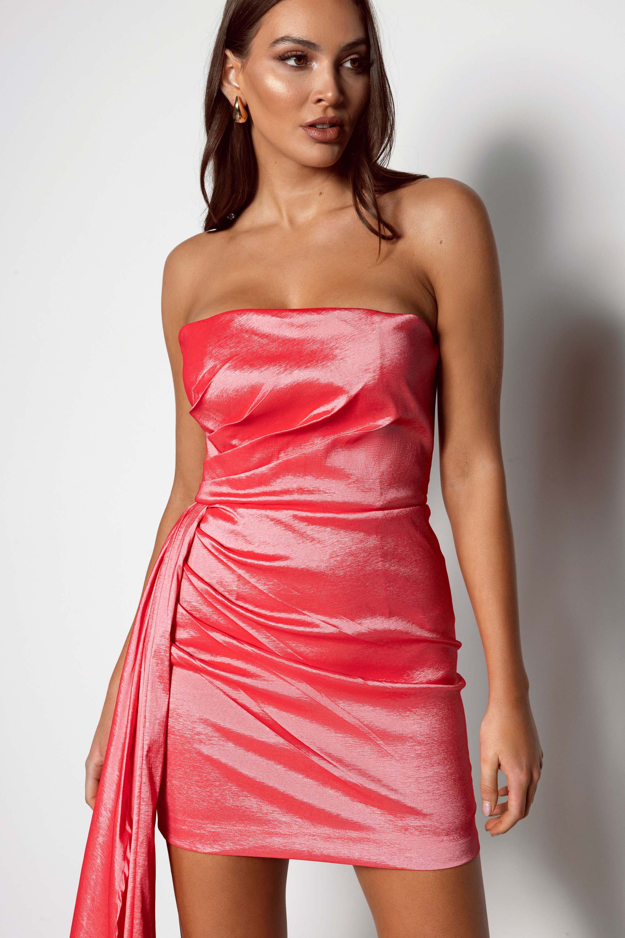 Silias Dress - Watermelon Pink - Image 3