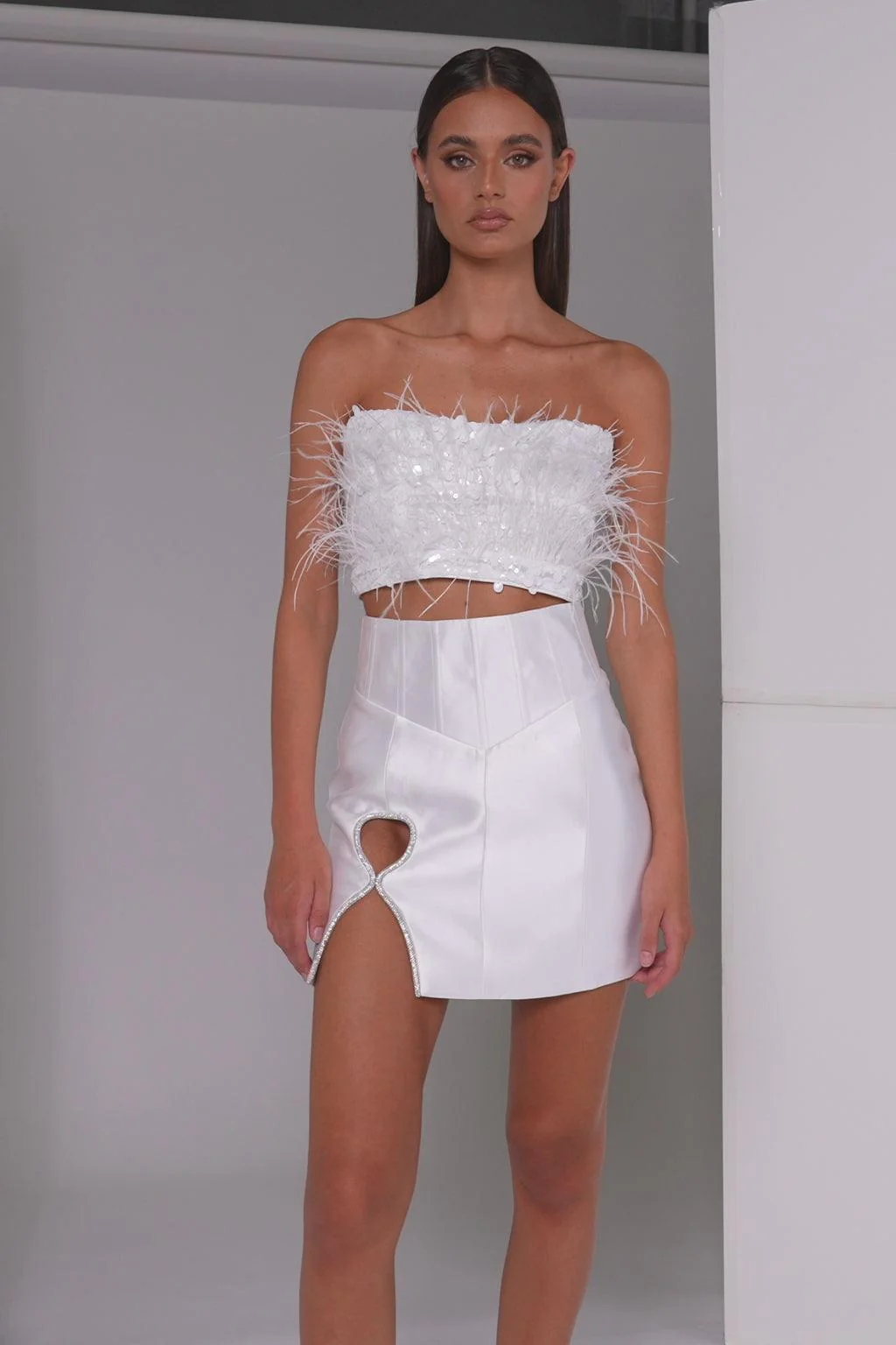 Simone Skirt - White - Image 3