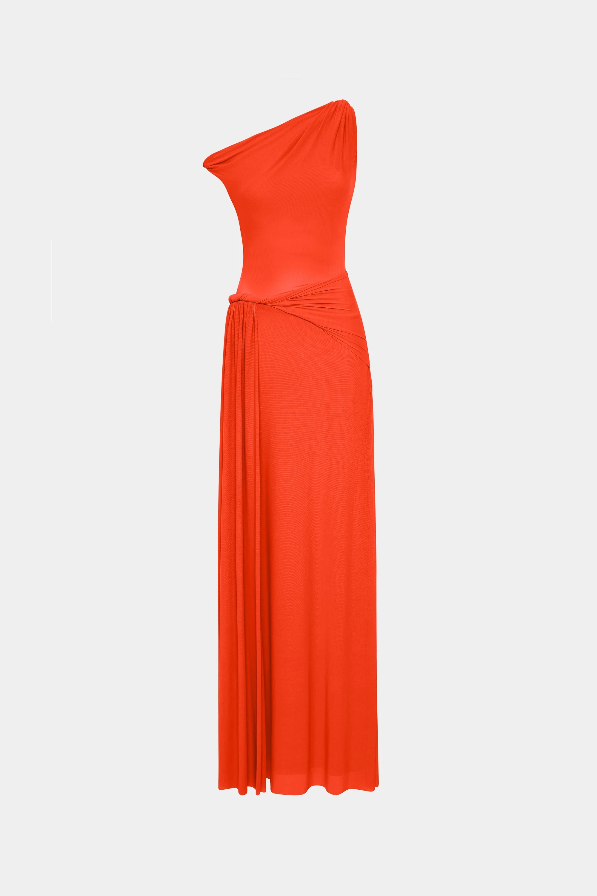 Sisal Mesh Maxi Dress - Chilli - Image 5
