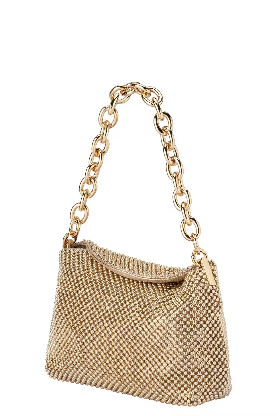 Skylar Ball Mesh Bag - Gold - Image 2