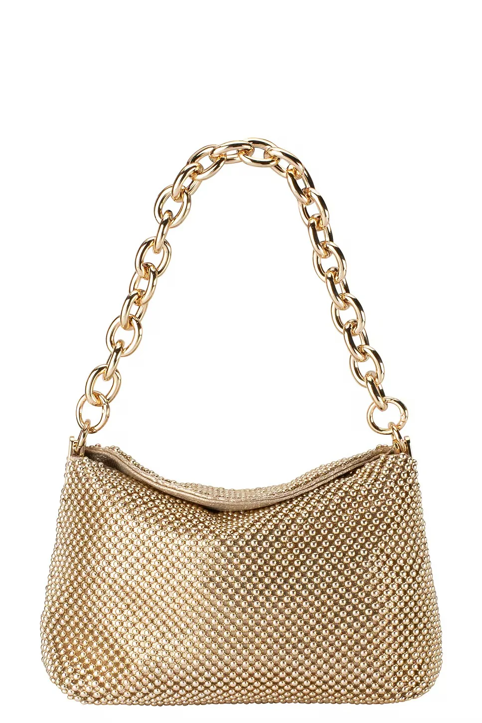 Skylar Ball Mesh Bag - Gold - Image 4