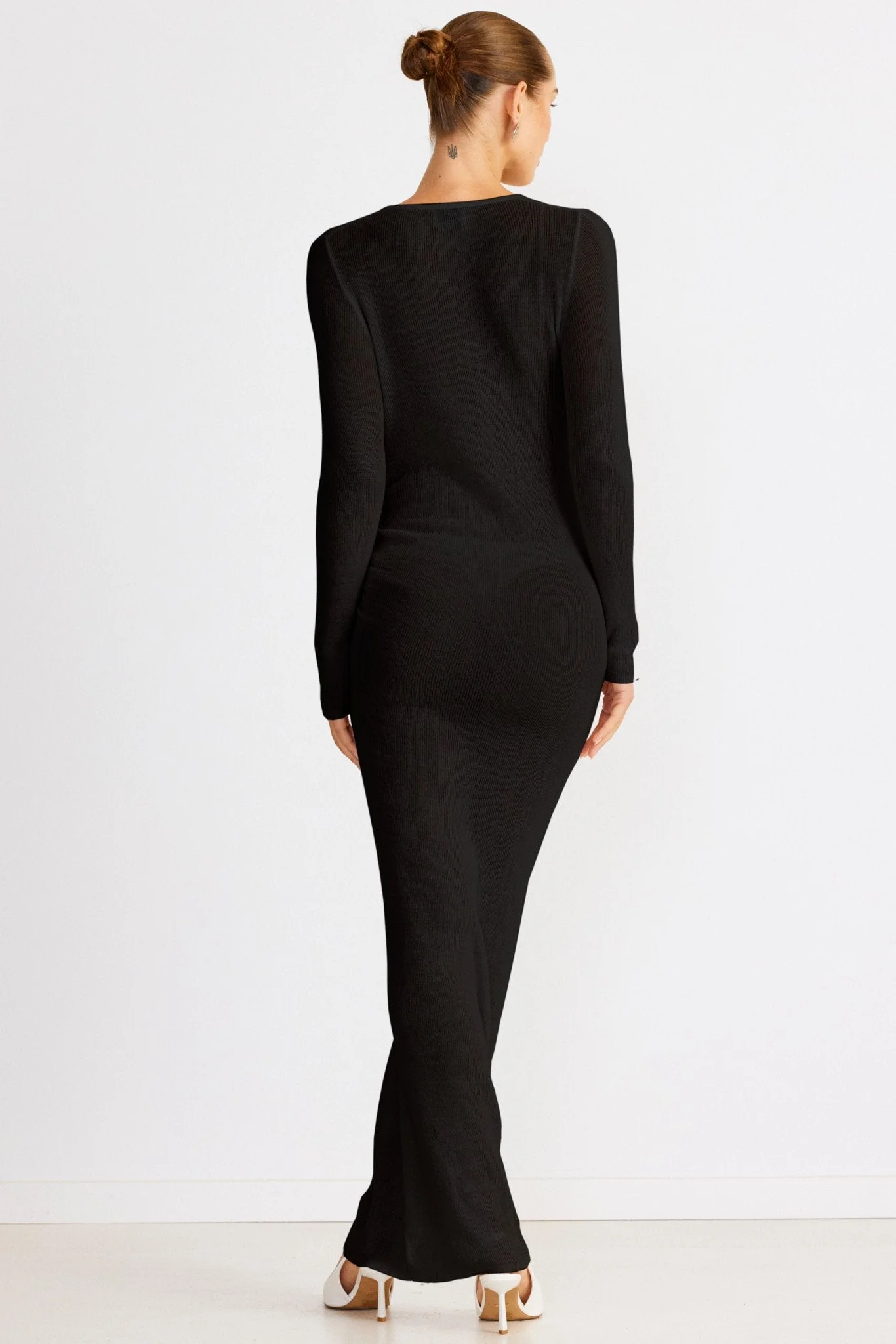 Sloane Maxi Dress - Black - Image 2