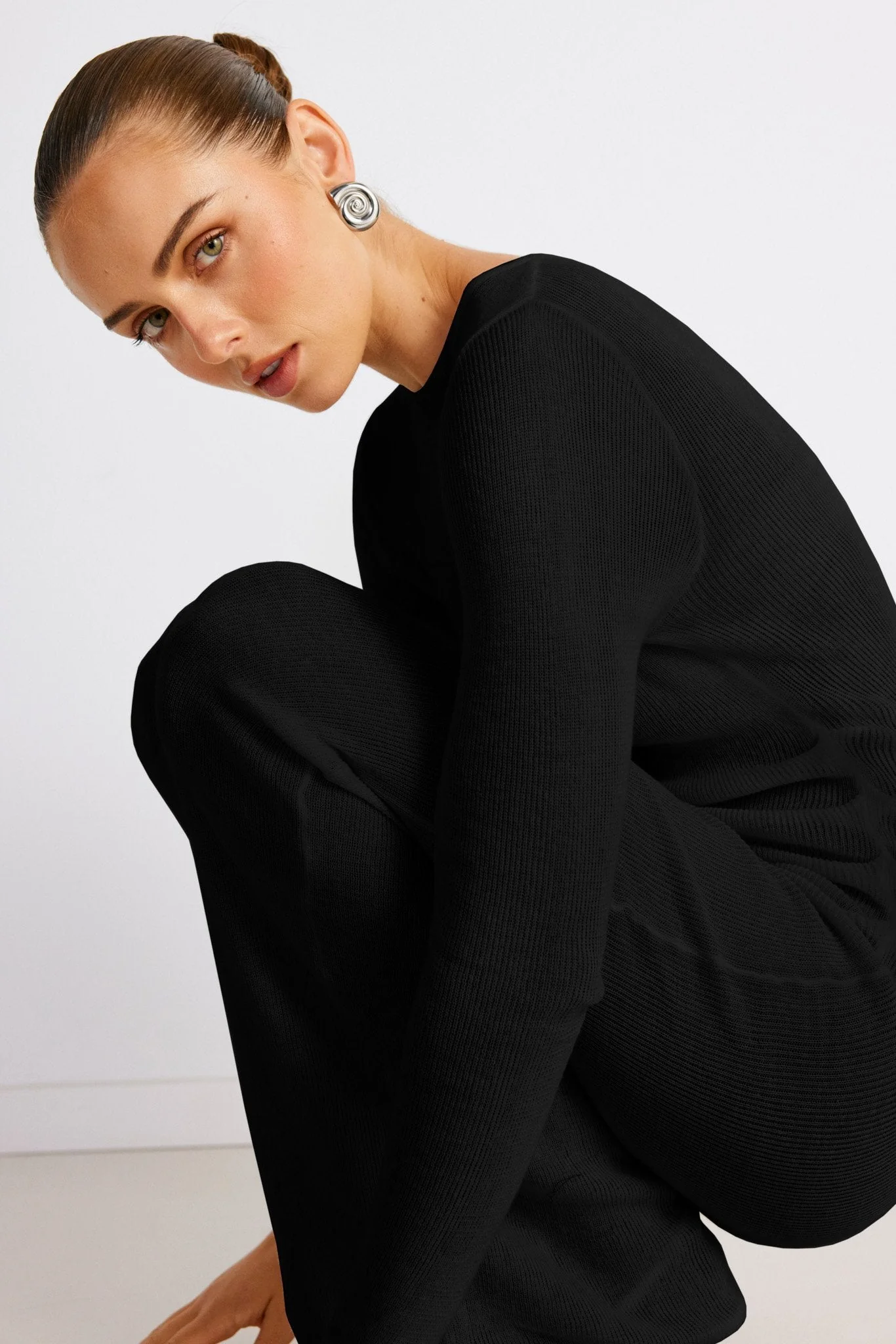 Sloane Maxi Dress - Black - Image 4