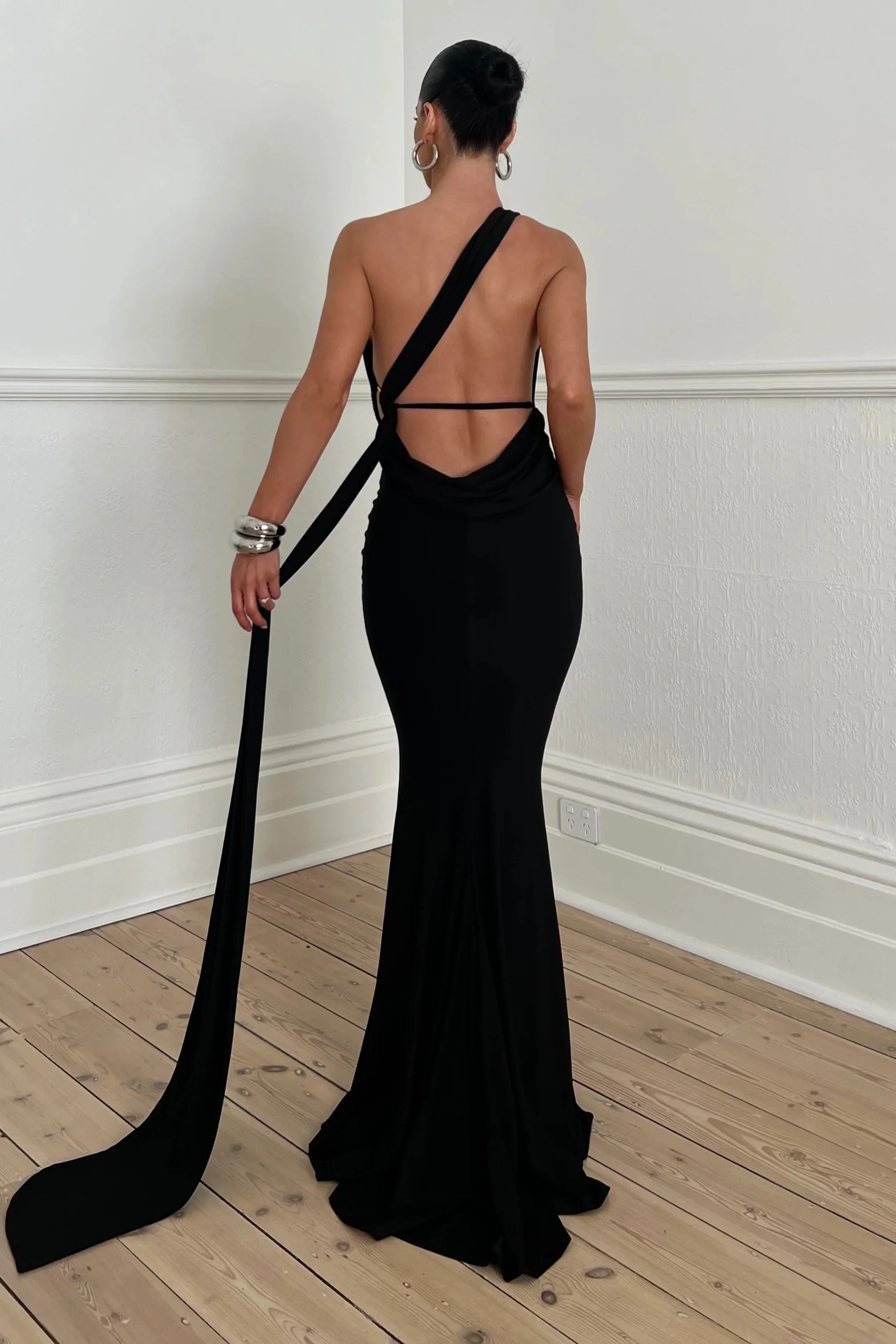 Sofia Gown - Black - Image 2